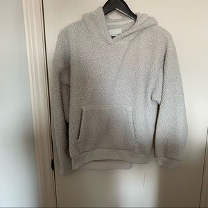 sherpa hoodie